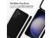 iMoshion Silikonhülle mit Band für das Samsung Galaxy S24 Plus - Schwarz