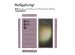 iMoshion EasyGrip Back Cover für das Samsung Galaxy S24 Ultra - Violett