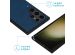 iMoshion Entfernbare 2-1 Luxus Klapphülle für das Samsung Galaxy S24 Ultra - Blau