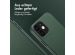 Accezz MagSafe Leather Backcover für das iPhone 12 (Pro) - Cedar Green