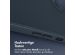Accezz MagSafe Leather Backcover für das iPhone 13 - Nightfall Blue