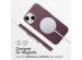 Accezz MagSafe Leather Backcover für das iPhone 14 - Heath Purple