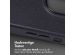 Accezz MagSafe Leather Backcover für das iPhone 14 Pro - Onyx Black