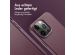 Accezz MagSafe Leather Backcover für das iPhone 14 Pro Max - Heath Purple