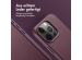 Accezz MagSafe Leather Backcover für das iPhone 15 Pro - Heath Purple