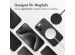 Accezz MagSafe Leather Backcover für das iPhone 15 Pro Max - Onyx Black