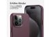 Accezz MagSafe Leather Backcover für das iPhone 15 Pro Max - Heath Purple