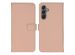 Selencia Echtleder Klapphülle für das Samsung Galaxy A25 - Dusty Pink