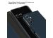 Selencia Echtleder Klapphülle für das Samsung Galaxy A25 - Blau