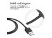 iMoshion USB-A-Ladekabel für Fitbit Versa 4 / Versa 3 / Sense 2 / Sense - 0,5 Meter