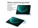 iMoshion Trifold Hardcase Klapphülle für das Samsung Tab S9 FE Plus / Tab S9 Plus 12.4 Zoll - Hellblau