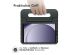 iMoshion Schutzhülle mit Handgriff kindersicher für das Samsung Galaxy Tab A9 8.7 Zoll - Schwarz