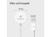 iMoshion Ladekabel für die Apple Watch USB-C und USB-A – 1 Meter – Weiß