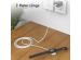 iMoshion Ladekabel für die Apple Watch USB-C und USB-A – 2 Meter – Weiß