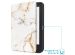 iMoshion Design Slim Soft Case Sleepcover für das Kobo Clara 2E / Tolino Shine 4 - White Marble