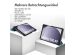 iMoshion Design Trifold Klapphülle für das Samsung Galaxy Tab A9 8.7 Zoll - Green Plant