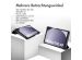 iMoshion Design Trifold Klapphülle für das Samsung Galaxy Tab A9 8.7 Zoll - Don't touch