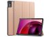 iMoshion Design Trifold Klapphülle für das Lenovo Tab M10 5G - Rose Gold