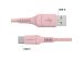 iMoshion Braided USB-C-zu-USB Kabel - 1 Meter - Rosa
