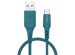 iMoshion Braided USB-C-zu-USB Kabel - 1 Meter - Dunkelblau