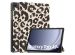 iMoshion Design Trifold Klapphülle für das Samsung Galaxy Tab A9 Plus - Leopard