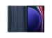 iMoshion 360° drehbare Klapphülle für das Samsung Galaxy Tab S9 / Tab S9 FE - Dunkelblau