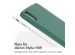 Accezz Liquid Silicone Back Cover mit Stifthalter für das iPad Pro 12.9 (2022) / Pro 12.9 (2021) / Pro 12.9 (2020) - Dunkelgrün