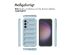 iMoshion EasyGrip Backcover für das Samsung Galaxy S23 FE - Hellblau