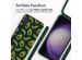 iMoshion Silikonhülle design mit Band für das Samsung Galaxy S23 FE - Avocado Green