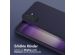 Selencia Silikonhülle mit abnehmbarem Band für das Samsung Galaxy S23 FE - Dunkelblau