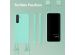 Selencia Silikonhülle mit abnehmbarem Band für das Samsung Galaxy S23 FE - Türkis