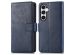 iMoshion Luxuriöse Klapphülle für das Samsung Galaxy S23 FE - Dunkelblau