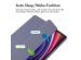 iMoshion Trifold Hardcase Klapphülle für das Samsung Galaxy Tab S9 Plus 12.4 Zoll - Violett