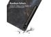 iMoshion Design Trifold Klapphülle für das Samsung Galaxy Tab S9 Ultra - Black Marble