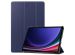 iMoshion Trifold Klapphülle für das Samsung Galaxy Tab S9 11.0 Zoll - Dunkelblau
