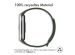 iMoshion Silikonarmband für das Xiaomi Smart Band 8 - Dunkelgrün