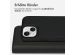 Accezz Premium Leather 2 in 1 Wallet Bookcase für das iPhone 15 - Schwarz