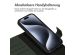 Accezz Premium Leather 2 in 1 Wallet Bookcase für das iPhone 15 Pro - Grün