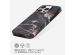 Selencia Aurora Fashion Back Case für das iPhone 15 Pro - Strapazierfähige Hülle - 100% recycelt - Schwarzen Marmor
