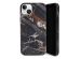 Selencia Aurora Fashion Back Case für das iPhone 15 Plus - Strapazierfähige Hülle - 100% recycelt - Schwarzen Marmor