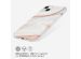 Selencia Aurora Fashion Back Case für das iPhone 15 Plus - Strapazierfähige Hülle - 100% recycelt - Weißer Marmor