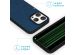 iMoshion Entfernbare 2-1 Luxus Klapphülle für das iPhone 15 Pro Max - Blau