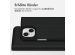 Accezz Premium Leather Slim Klapphülle für das iPhone 15 - Schwarz