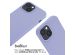 iMoshion Silikonhülle mit Band für das iPhone 15 - Violett