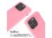 iMoshion Silikonhülle mit Band für das iPhone 15 Pro - Rosa