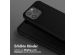 Selencia Silikonhülle mit abnehmbarem Band für das iPhone 15 Pro - Schwarz