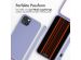 iMoshion Silikonhülle mit Band für das iPhone 15 Plus - Violett