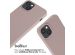 iMoshion Silikonhülle mit Band für das iPhone 15 Plus - Sand Pink