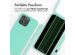 iMoshion Silikonhülle mit Band für das iPhone 15 Pro Max - Mintgrün