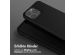 Selencia Silikonhülle mit abnehmbarem Band für das iPhone 15 Pro Max - Schwarz